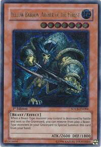 Yellow Baboon, Archer of the Forest (UTR) - Stardust Overdrive (SOVR) #SOVR-EN084 - Ultimate Rare YuGiOh Trading Card