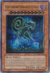Earthbound Immortal Cusillu (UTR) - Ancient Prophecy (ANPR) #ANPR-EN016 - Ultimate Rare YuGiOh Trading Card