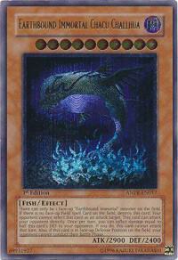 Earthbound Immortal Chacu Challhua (UTR) trading card from Ancient Prophecy Earthbound Immortal Chacu Challhua (UTR) - Ancient Prophecy YuGiOh trading card