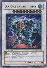 XX-Saber Gottoms (UTR) - Ancient Prophecy (ANPR) #ANPR-EN044 - Ultimate Rare YuGiOh Trading Card
