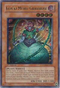 Koa'ki Meiru Gravirose (UTR) - Ancient Prophecy (ANPR) #ANPR-EN083 - Ultimate Rare YuGiOh Trading Card