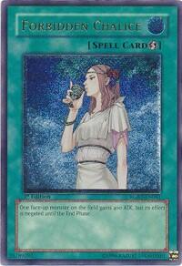 Forbidden Chalice (UTR) - Raging Battle (RGBT) #RGBT-EN061 - Ultimate Rare YuGiOh Trading Card