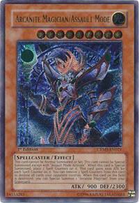 Arcanite Magician/Assault Mode (UTR) - Crimson Crisis YuGiOh trading card