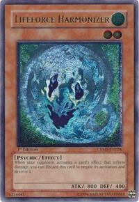 Lifeforce Harmonizer (UTR) - Crimson Crisis YuGiOh trading card