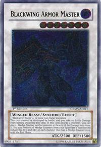 Blackwing Armor Master (UTR) - Crimson Crisis YuGiOh trading card