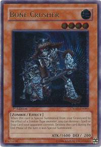 Bone Crusher (UTR) - Crimson Crisis YuGiOh trading card