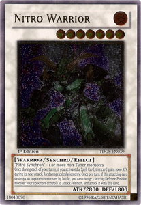 Nitro Warrior (UTR) - The Duelist Genesis (TDGS) #TDGS-EN039 - Ultimate Rare YuGiOh Trading Card
