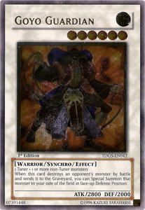 Goyo Guardian (UTR) - The Duelist Genesis (TDGS) #TDGS-EN042 - Ultimate Rare YuGiOh Trading Card