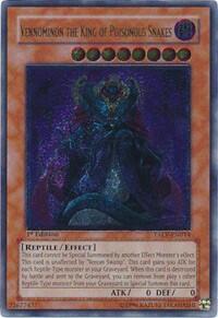 Vennominon the King of Poisonous Snakes (UTR) - Tactical Evolution (TAEV) #TAEV-EN014 - Ultimate Rare YuGiOh Trading Card