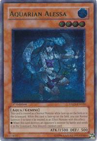 Aquarian Alessa (UTR) trading card from Tactical Evolution Aquarian Alessa (UTR) - Tactical Evolution YuGiOh trading card