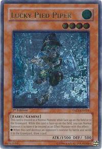 Lucky Pied Piper (UTR) - Tactical Evolution YuGiOh trading card