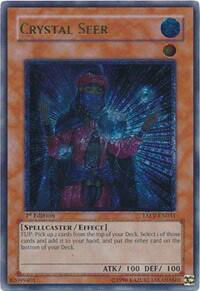 Crystal Seer (UTR) - Tactical Evolution (TAEV) #TAEV-EN031 - Ultimate Rare YuGiOh Trading Card