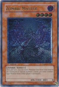 Zombie Master (UTR) trading card from Tactical Evolution Zombie Master (UTR) - Tactical Evolution YuGiOh trading card