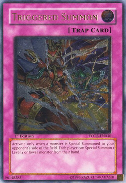 Triggered Summon (UTR) - Force of the Breaker YuGiOh trading card