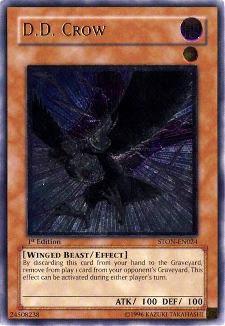 D.D. Crow (UTR) - Strike of Neos YuGiOh trading card