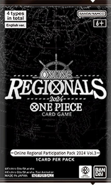 Online Regional Participation Pack 2024 Vol. 3 trading card from One Piece Promotion Cards Online Regional Participation Pack 2024 Vol. 3 - One Piece Promotion Cards One Piece trading card
