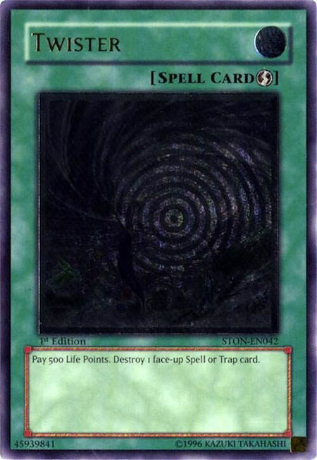 Twister (UTR) - Strike of Neos YuGiOh trading card