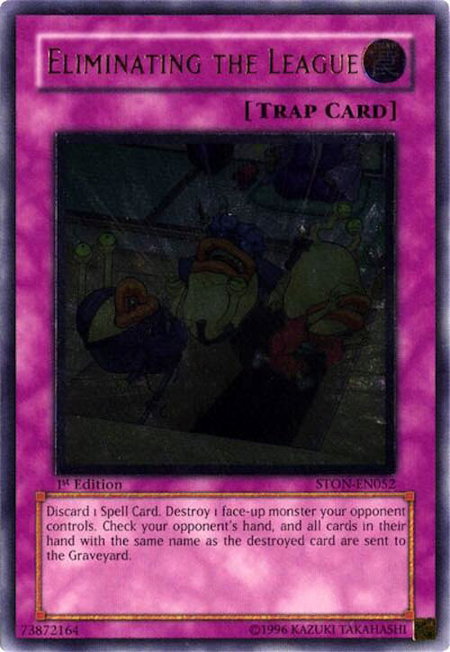 Eliminating the League (UTR) - Strike of Neos YuGiOh trading card