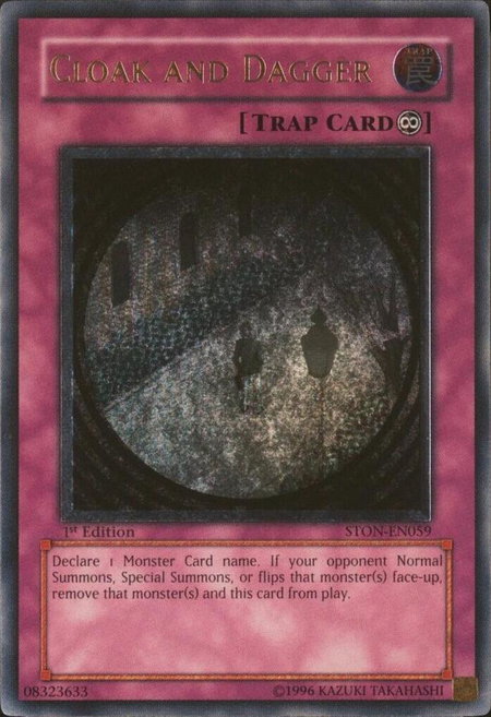 Cloak and Dagger (UTR) - Strike of Neos YuGiOh trading card