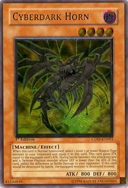 Cyberdark Horn (UTR) - Cyberdark Impact YuGiOh trading card