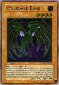Cyberdark Edge (UTR) - Cyberdark Impact (CDIP) #CDIP-EN002 - Ultimate Rare YuGiOh Trading Card