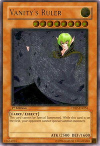 Vanity's Ruler (UTR) - Cyberdark Impact (CDIP) #CDIP-EN024 - Ultimate Rare YuGiOh Trading Card