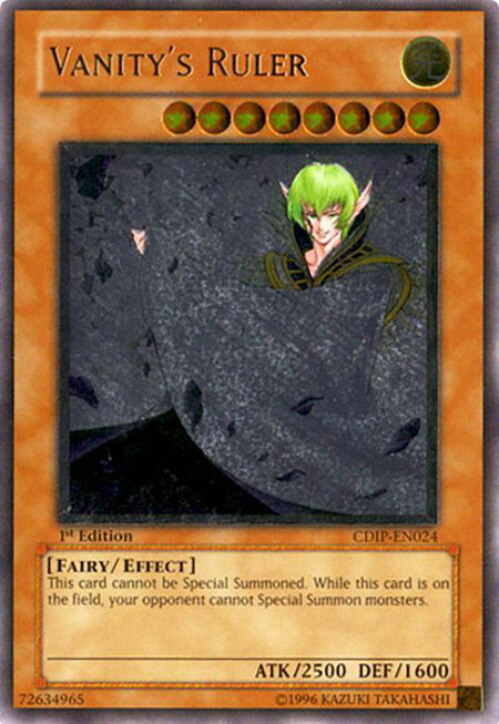 Vanity's Ruler (UTR) - Cyberdark Impact YuGiOh trading card