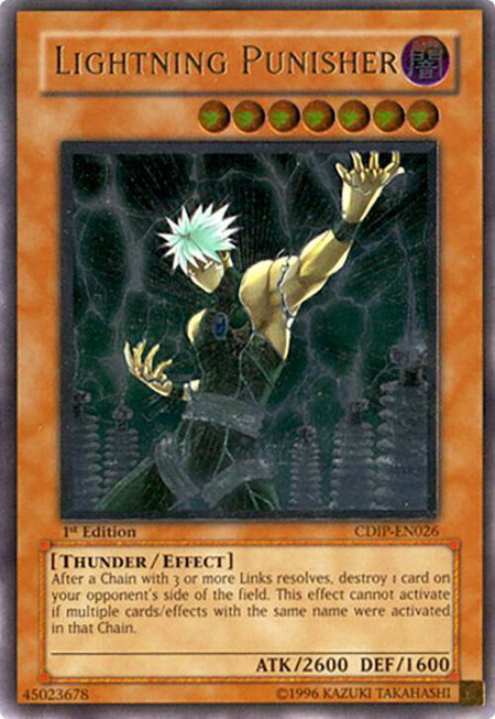 Lightning Punisher (UTR) - Cyberdark Impact YuGiOh trading card