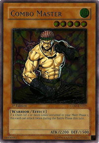 Combo Master (UTR) - Cyberdark Impact (CDIP) #CDIP-EN029 - Ultimate Rare YuGiOh Trading Card