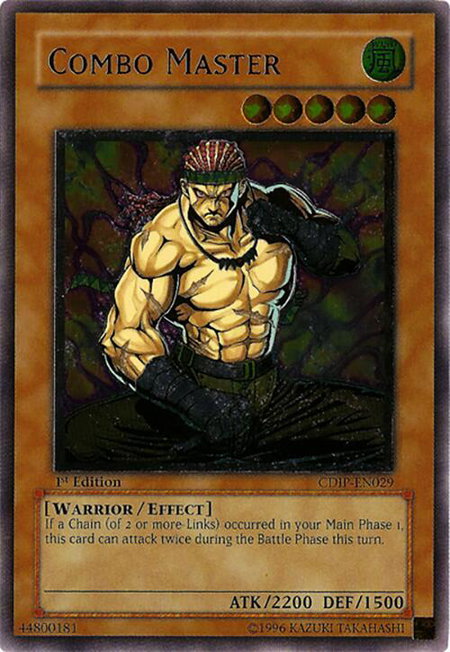 Combo Master (UTR) trading card from Cyberdark Impact Combo Master (UTR) - Cyberdark Impact YuGiOh trading card