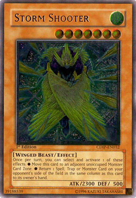 Storm Shooter (UTR) trading card from Cyberdark Impact Storm Shooter (UTR) - Cyberdark Impact YuGiOh trading card