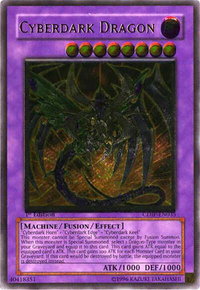 Cyberdark Dragon (UTR) - Cyberdark Impact (CDIP) #CDIP-EN035 - Ultimate Rare YuGiOh Trading Card
