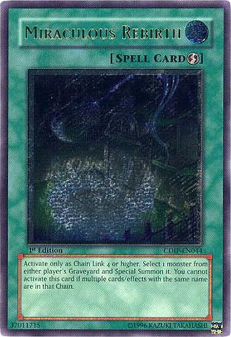 Miraculous Rebirth (UTR) - Cyberdark Impact YuGiOh trading card
