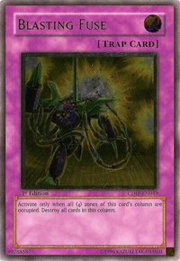 Blasting Fuse (UTR) - Cyberdark Impact (CDIP) #CDIP-EN049 - Ultimate Rare YuGiOh Trading Card