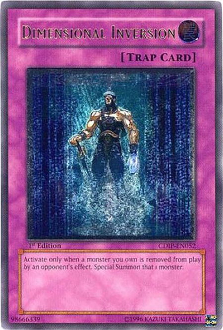 Dimensional Inversion (UTR) - Cyberdark Impact YuGiOh trading card