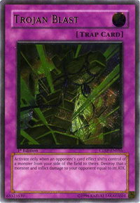 Trojan Blast (UTR) - Cyberdark Impact (CDIP) #CDIP-EN056 - Ultimate Rare YuGiOh Trading Card