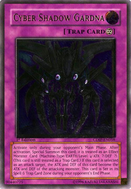 Cyber Shadow Gardna (UTR) - Cyberdark Impact YuGiOh trading card