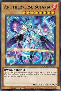 Anotherverse Solaria (SR) - Yu-Gi-Oh! Championship Series Prize Cards (YCSW) #YCSW-EN015 - Super Rare YuGiOh Trading Card