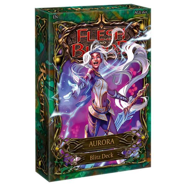 Rosetta Blitz Deck - Aurora - Blitz Deck: Rosetta - Aurora Flesh and Blood trading card