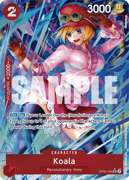 Koala (Alternate Art) - Premium Booster -The Best- One Piece trading card