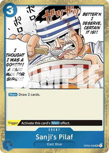 Sanji's Pilaf (Jolly Roger Foil) - Premium Booster -The Best- (PRB-01) #OP03-056 - Uncommon One Piece Trading Card