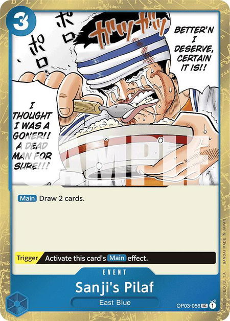 Sanji's Pilaf (Jolly Roger Foil) - Premium Booster -The Best- One Piece trading card