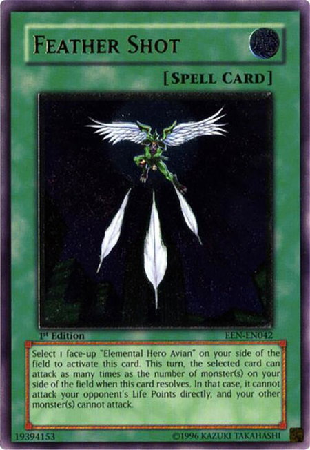 Feather Shot (UTR) - Elemental Energy YuGiOh trading card