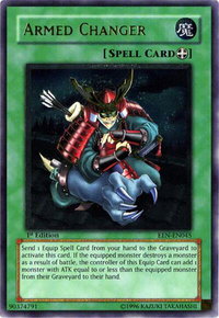 Armed Changer (UTR) - Elemental Energy (EEN) #EEN-EN045 - Ultimate Rare YuGiOh Trading Card
