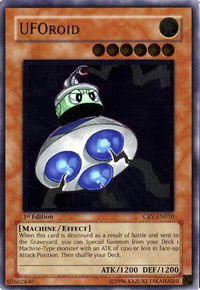 UFOroid (UTR) - Cybernetic Revolution (CRV) #CRV-EN010 - Ultimate Rare YuGiOh Trading Card