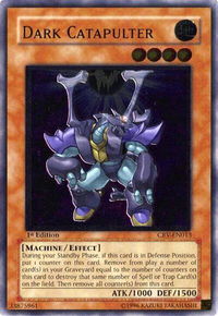 Dark Catapulter (UTR) - Cybernetic Revolution (CRV) #CRV-EN013 - Ultimate Rare YuGiOh Trading Card