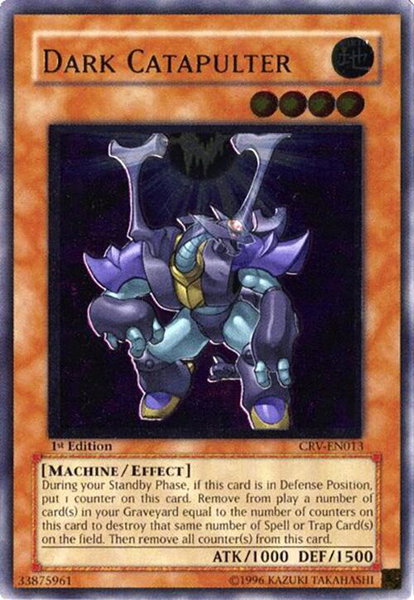 Dark Catapulter (UTR) trading card from Cybernetic Revolution Dark Catapulter (UTR) - Cybernetic Revolution YuGiOh trading card