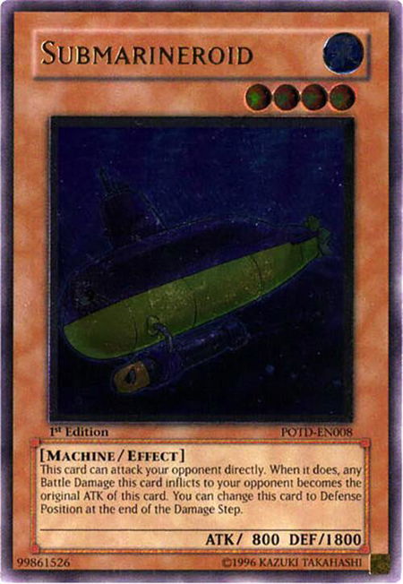 Submarineroid (UTR) - Power of the Duelist YuGiOh trading card