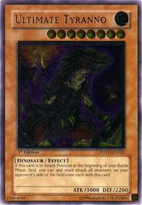 Ultimate Tyranno (UTR) - Power of the Duelist #POTD-EN020 - Ultimate Rare YuGiOh Trading Card