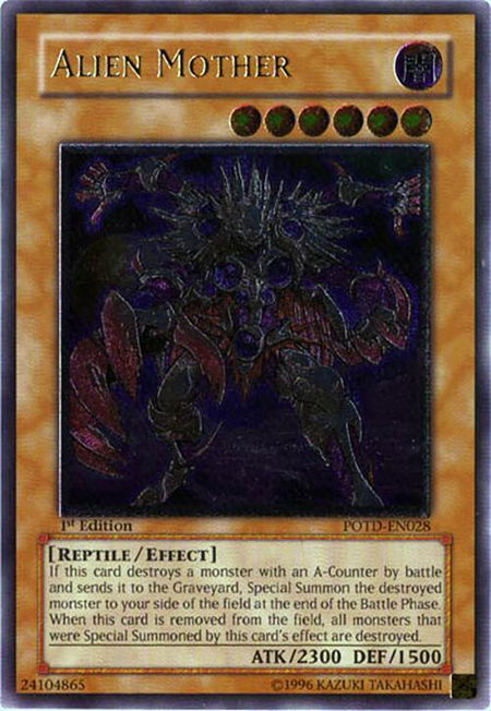Alien Mother (UTR) - Power of the Duelist YuGiOh trading card